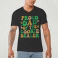Proud Dad Of a Cookie Dealer Scout Troop Cookie Dealer Girls Men's V-Neck T-Shirt