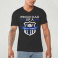 Proud Dad Of a Deputy Sheriff Deputy Sheriff Men's V-Neck T-Shirt