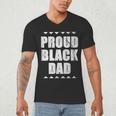 Proud Dad Father's Day Graduation Holiday Men's V-Neck T-Shirt