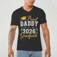Proud Daddy Of a Class Of 2026 Graduate For Graduation Men's V-Neck T-Shirt