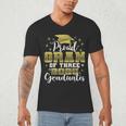 Proud Gran Of Three 2025 Graduates Graduation Family Men's V-Neck T-Shirt