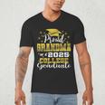 Proud Grandma Of 2025 College Graduate Family 24 Graduation Men's V-Neck T-Shirt