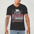 Proud Grandma Of 2025 College Graduate Family Graduation Men's V-Neck T-Shirt