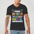 Proud GRANDMA Of a 2025 PRE-K Graduate -Graduation Men's V-Neck T-Shirt