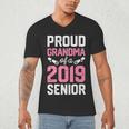 Proud Grandma Of A Class 2019 SeniorShirt Graduation Men's V-Neck T-Shirt