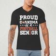 Proud Grandma Of a Football Senior 2026 Graduation Men's V-Neck T-Shirt