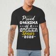Proud Grandma Of a Soccer Senior 2026 Graduation Gifts Men's V-Neck T-Shirt