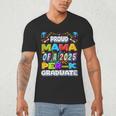 Proud MAMA Of a 2025 PRE-K Graduate -Graduation Men's V-Neck T-Shirt
