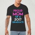Proud Mom Of A 2017 Graduate Graduation Tee T-Shirt Men's V-Neck T-Shirt