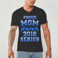 Proud Mom Of 2018 Senior GraduationShirt Men's V-Neck T-Shirt