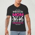 Proud Mom Of 2019 Graduate Class 2019 Tshirt Graduation Men's V-Neck T-Shirt