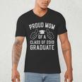 Proud Mom Of a 2019 Graduate Graduation Men's V-Neck T-Shirt