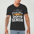 Proud Mom Of A 2019 Senior Graduation Class Outfit T-Shirt Men's V-Neck T-Shirt
