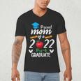 Proud Mom Of 2022 Pre K Graduate Graduation Men's V-Neck T-Shirt