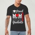 Proud Mom Of a Class Of 2025 Graduate Senior Mom Graduation Men's V-Neck T-Shirt
