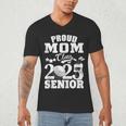 Proud Mom Class Of 2025 Graduation Senior Golf Player Mom Men's V-Neck T-Shirt
