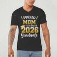 Proud Mom Of a Class Of 2026 Graduate Graduation 2026 Women Men's V-Neck T-Shirt