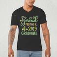 Proud Mother Of a 2019 Graduate Graduation T-Shirt Men's V-Neck T-Shirt