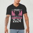 PROUD MUM OF A Pre-K GRAD 2024 Pre-K Graduation 2024 Mom Men's V-Neck T-Shirt