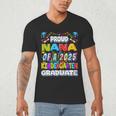 Proud NANA Of a 2025 Kindergarten Graduate Graduation Men's V-Neck T-Shirt