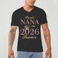 Proud Nana Of A 2026 Senior Graduate Graduation Men's V-Neck T-Shirt