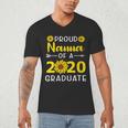 Proud Nanna Of 2020 Graduate Class Of 2020 Graduation Men's V-Neck T-Shirt