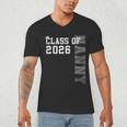 Proud Nanny Of A 2026 Graduate Grad Senior Graduation Men's V-Neck T-Shirt