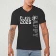 Proud Pappy Of A 2026 Graduate Grad Senior Graduation Men's V-Neck T-Shirt