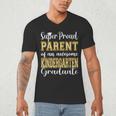 Proud Parent Of Kindergarten Graduate 2024 Graduation Parent Men's V-Neck T-Shirt