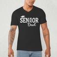 Proud Senior Dad 2026 Senior 2026 Dad Class Of 2026 Father Men's V-Neck T-Shirt