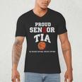 Proud Senior Tia 2026 Graduation Basketball Player Men's V-Neck T-Shirt