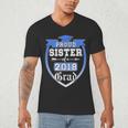 Proud Sister Of a 2018 Grad Graduation Family Men's V-Neck T-Shirt