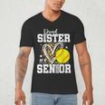 Proud Sister Of A 2026 Senior Softball Graduation Leopard Men's V-Neck T-Shirt
