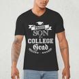 Proud Son Of a College Grad 2019 Family Graduation Shirt Men's V-Neck T-Shirt