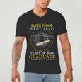 Proud Step Dad The Class Of 2019 Graduate Graduation Shirt Men's V-Neck T-Shirt