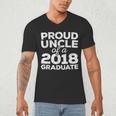 Proud Uncle Of A 2018 Graduate Graduation Men's V-Neck T-Shirt