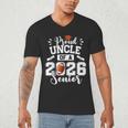 Proud Uncle Of A 2026 Senior Football Graduation Men's V-Neck T-Shirt