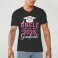 Proud Uncle Of a Class Of 2026 Graduate For Graduation Men's V-Neck T-Shirt