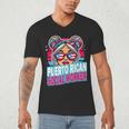 Puerto Rican Latina Social Worker MSW Masters Graduation Men's V-Neck T-Shirt