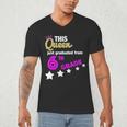 Queen 6th Grade Graduation For Girls Men's V-Neck T-Shirt