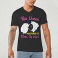 This Queen Mastered It Masters Graduation Class Of 2026 Men's V-Neck T-Shirt