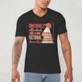 Reader Bookworm Fictional Character Reading Introvert Men's V-Neck T-Shirt Reader Bookworm Fictional Character Reading Introvert Men's V-Neck T-Shirt