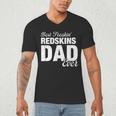 Redskins Goshen Best Freakin' Dad Ever HS Men's V-Neck T-Shirt