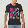 Retro 1980s 80's Baby 1990s 90's Made Me Nostalgia Vibes Men's V-Neck T-Shirt Retro 1980s 80's Baby 1990s 90's Made Me Nostalgia Vibes Men's V-Neck T-Shirt