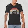 Retro Cassette Tape 80s 90s Nostalgia Men's V-Neck T-Shirt Retro Cassette Tape 80s 90s Nostalgia Men's V-Neck T-Shirt