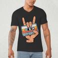 Retro Cassette Tape For 80s & 90s Nostalgia Men's V-Neck T-Shirt
