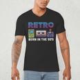 Retro Gaming Nostalgia Tee Perfect For 90s Lovers Men's V-Neck T-Shirt Retro Gaming Nostalgia Tee Perfect For 90s Lovers Men's V-Neck T-Shirt