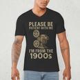Retro Please Be Patient With Me I'm From The 1900s Projector Men's V-Neck T-Shirt Retro Please Be Patient With Me I'm From The 1900s Projector Men's V-Neck T-Shirt