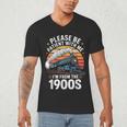 Retro Please Be Patient With Me I'm From The 1900s Train Men's V-Neck T-Shirt
