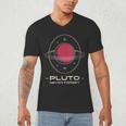 Retro Pluto Never Forget Classic Planet Pluto Nostalgia Men's V-Neck T-Shirt Retro Pluto Never Forget Classic Planet Pluto Nostalgia Men's V-Neck T-Shirt